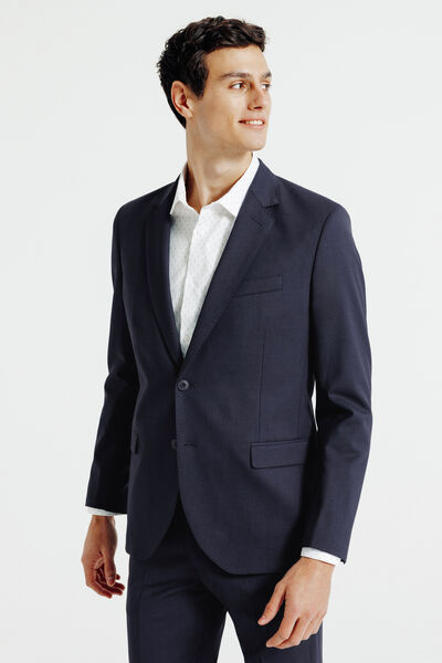 Veste de Costume Bleu fonc&eacute;