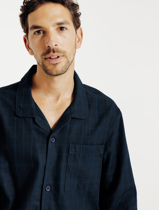 Ensemble pyjama &agrave; carreaux