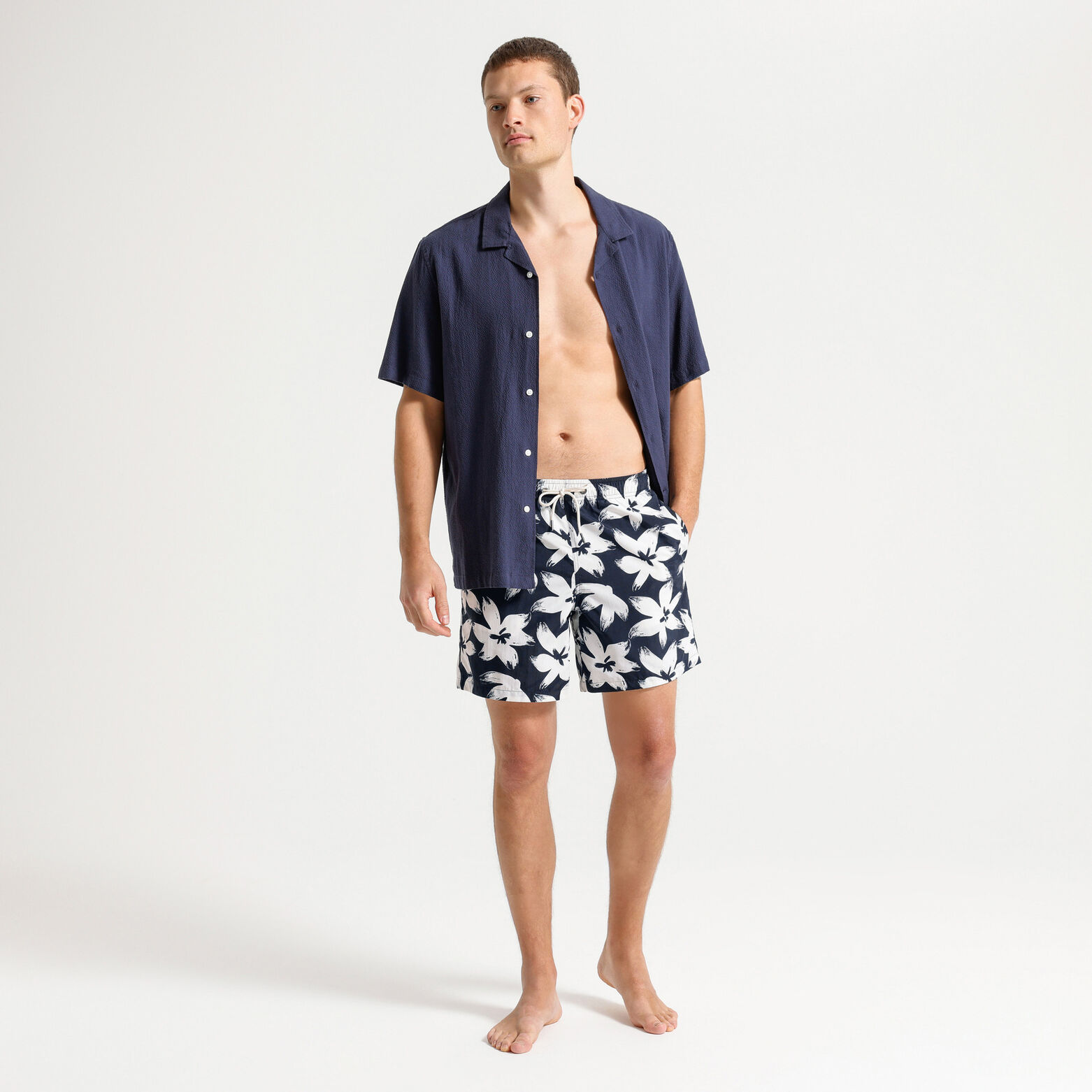 Maillot de bain imprim&eacute; fleuri