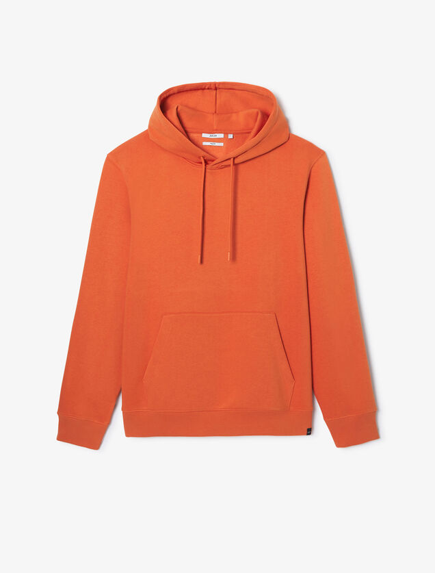 Sweat à capuche uni