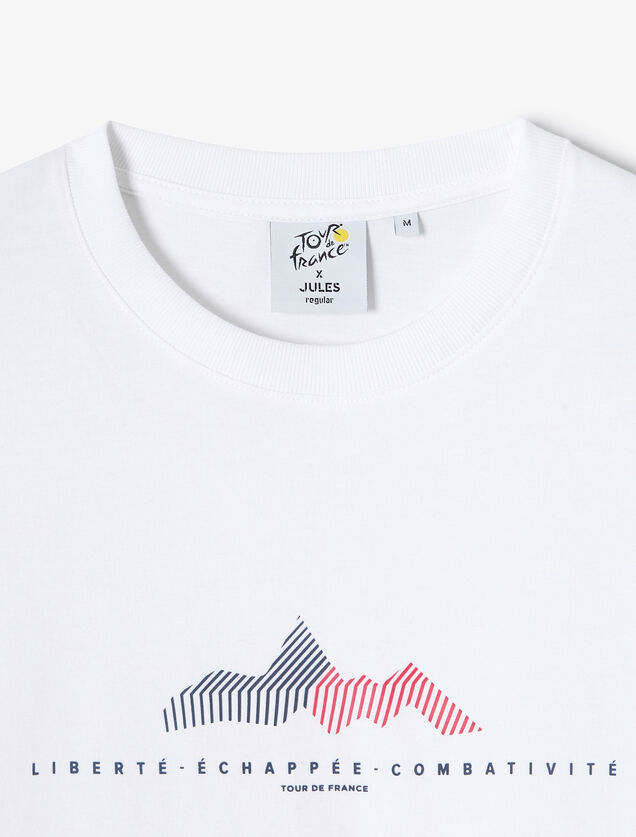 Tee shirt licence Tour de France