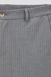 Pantalon chino slim à rayures bi-stretch
