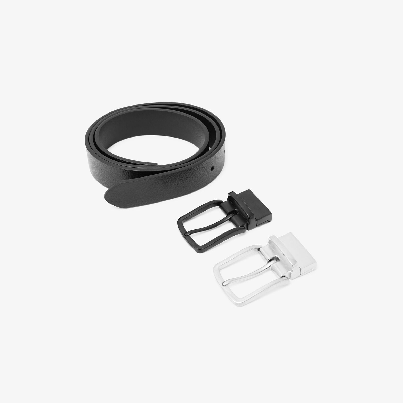 Coffret ceinture r&eacute;versible 100% cuir No&euml;l