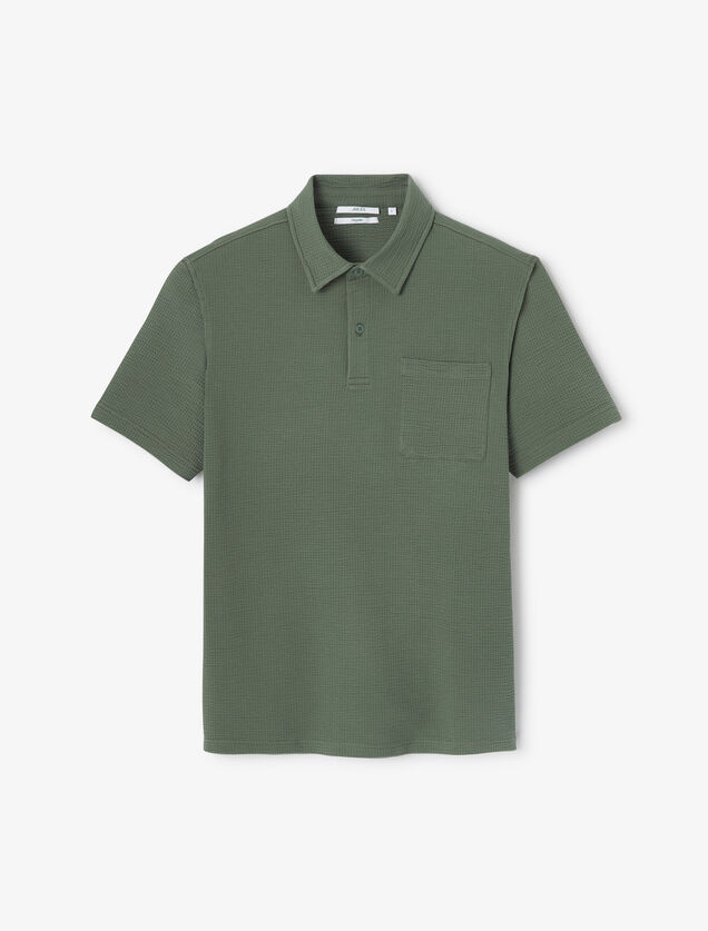 Polo korte mouwen, borstzak