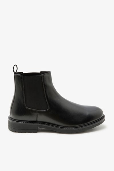Bottines 100% leer