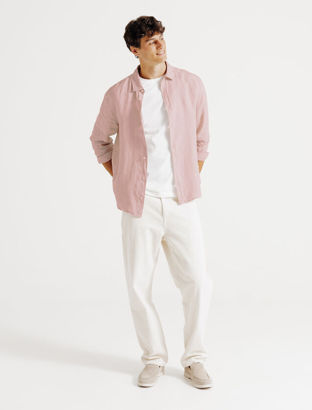 Chemise en lin regular
