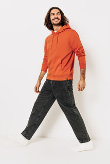 Sweat à capuche uni