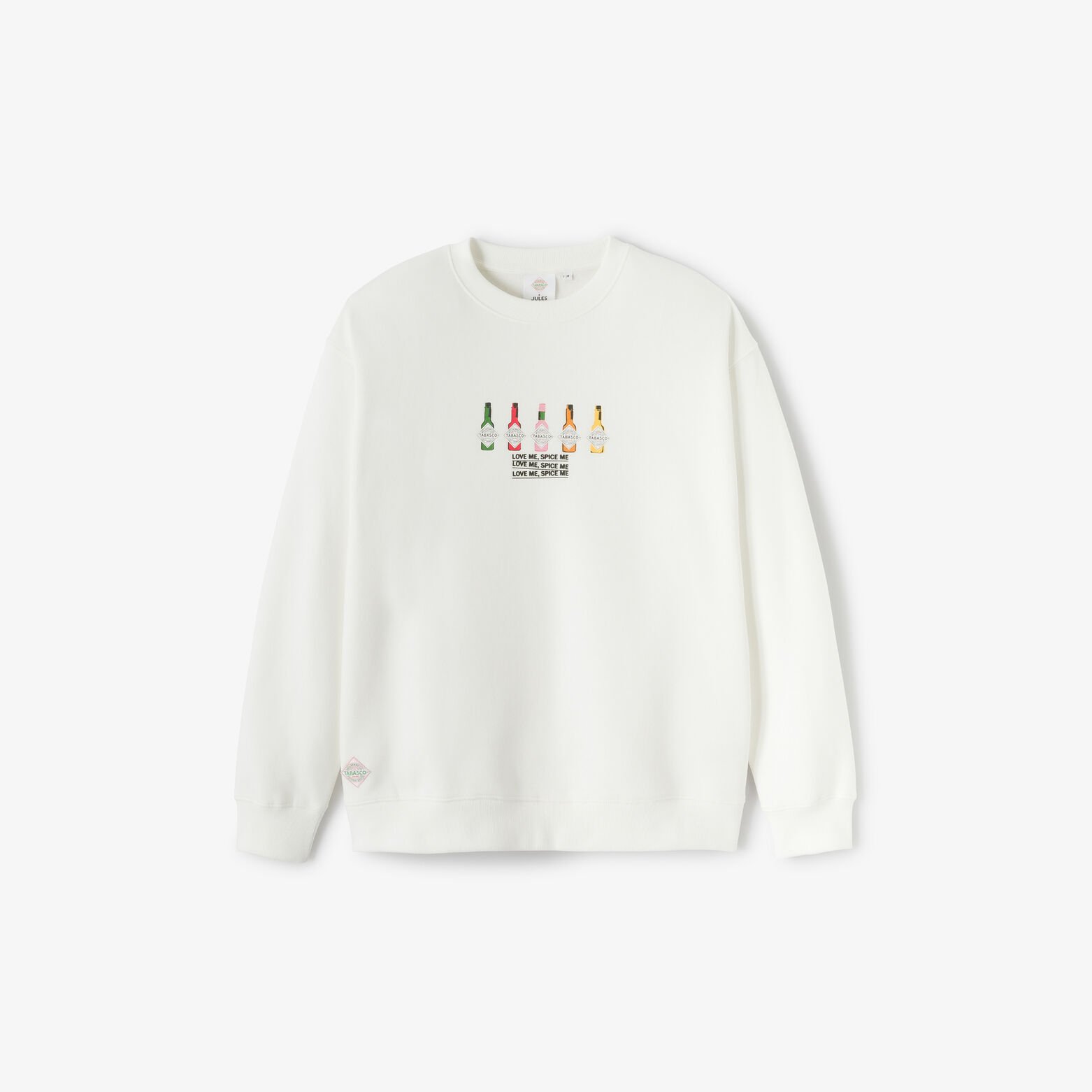 Sweat col rond imprim&eacute; licence Tabasco