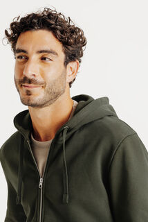 Sweat &agrave; capuche zipp&eacute; heavy weight