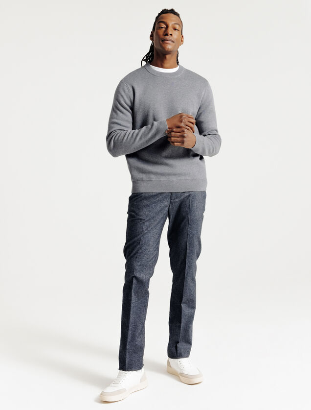 "Le Parfait by JULES" trui met ronde hals