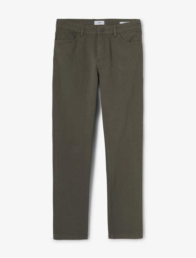 Straight fit broek 5 zakken