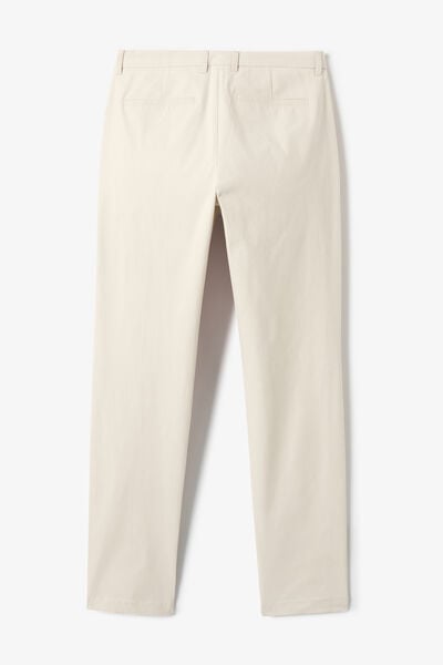 Pantalon straight twill