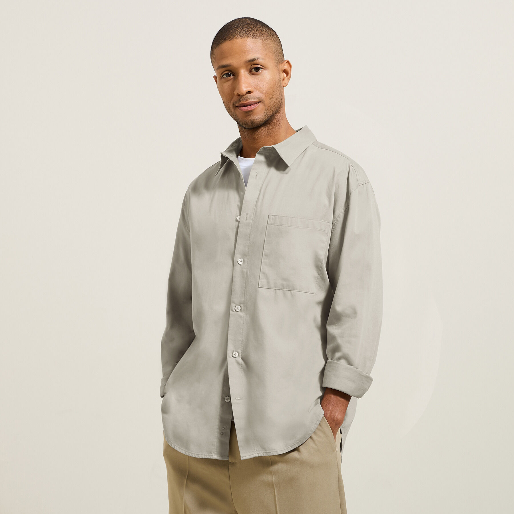 Chemise Sportswear Gris moyen Jules