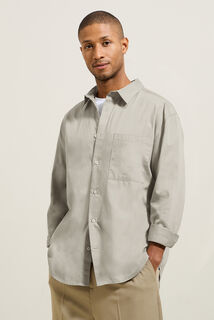 Chemise en coton twill