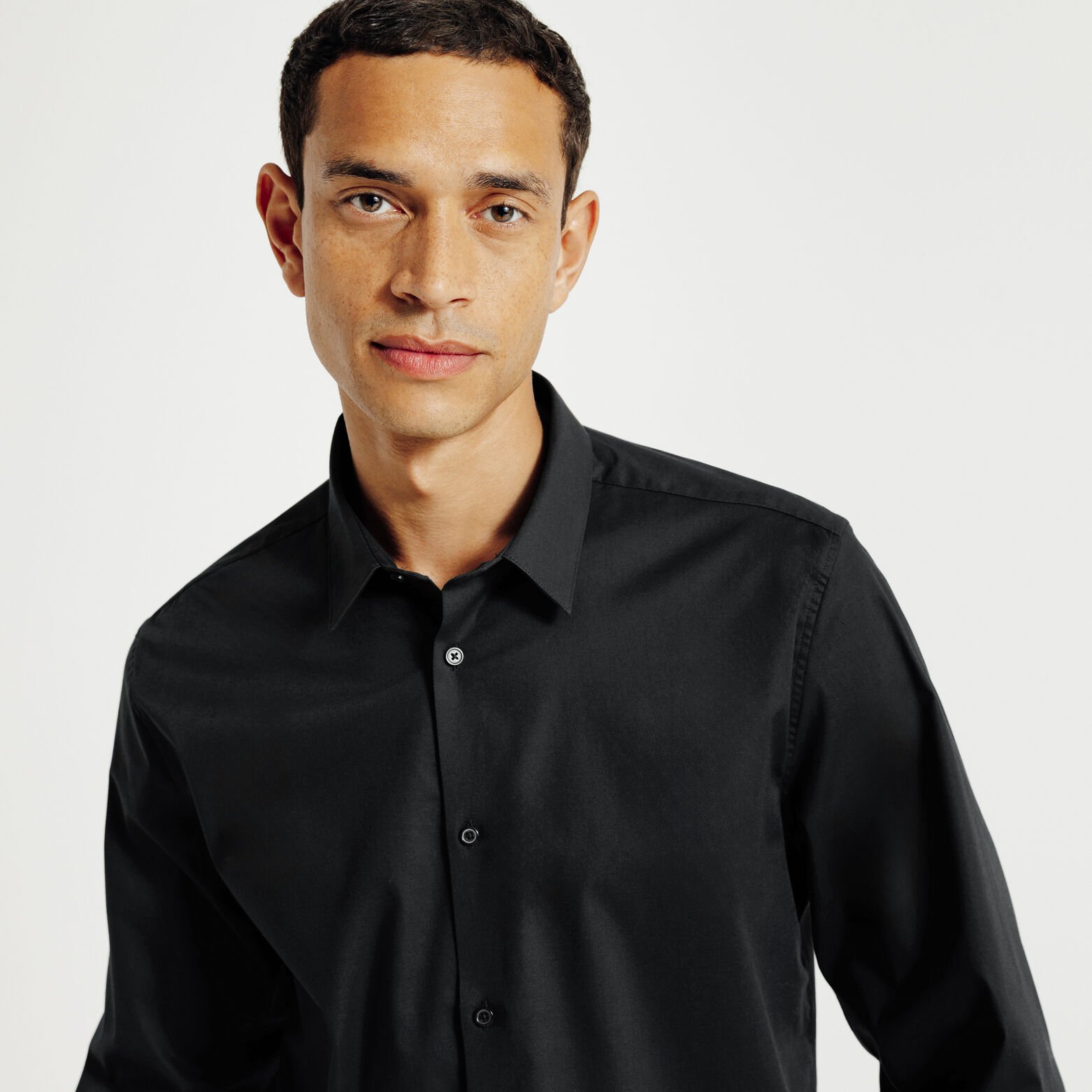 Chemise regular unie