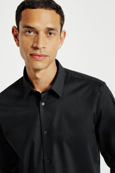 Chemise regular unie