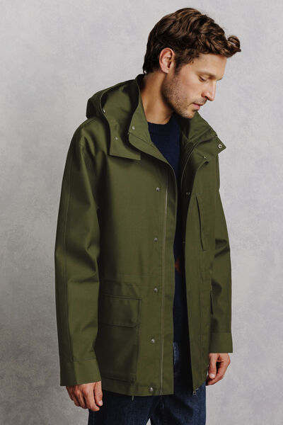 Parka longue &agrave; capuche amovible