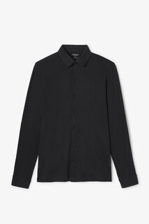 Chemise en maille coton slim