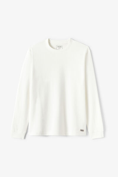 Tee shirt manches longues matière reliéfée