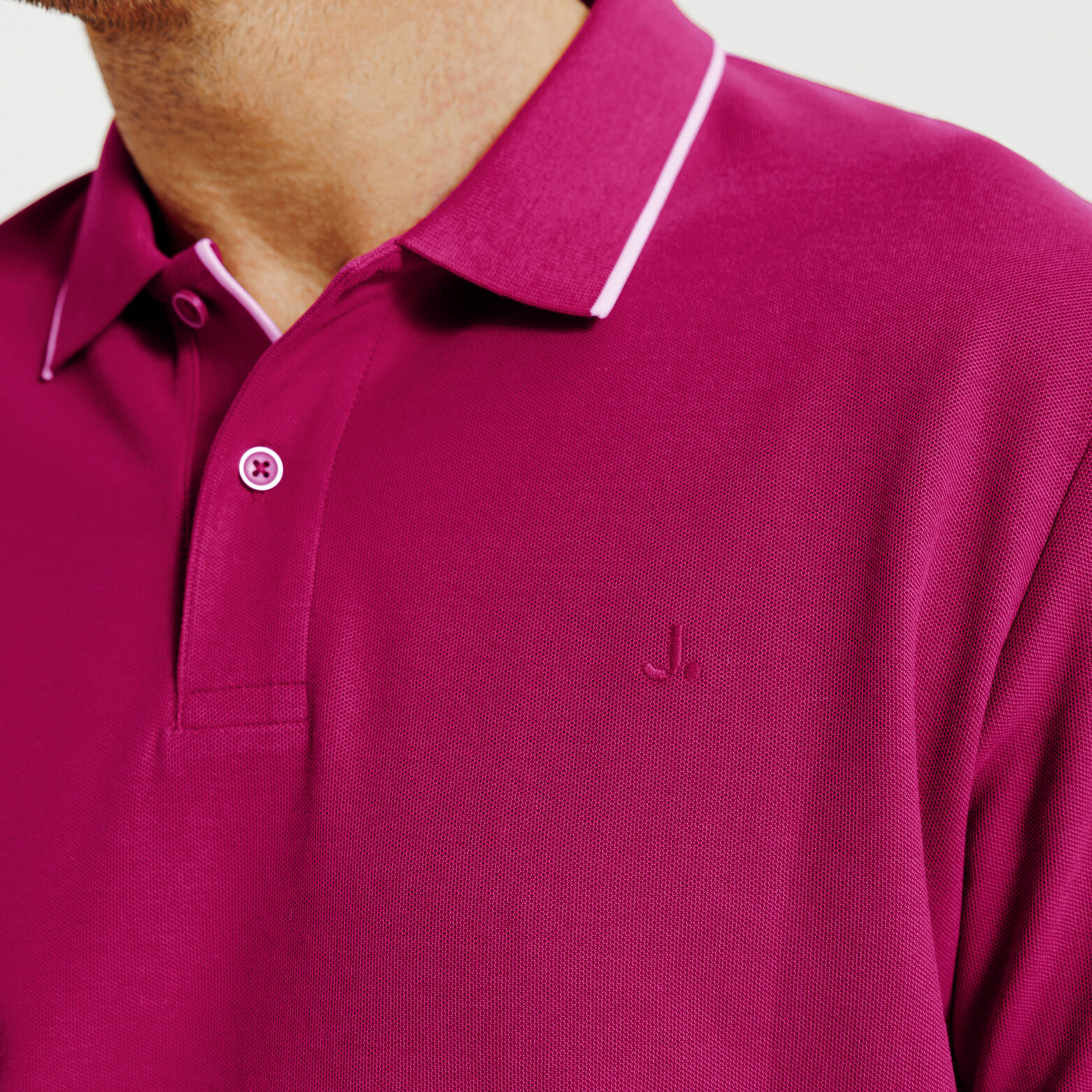 Polo manches courtes uni "le parfait by JULES"