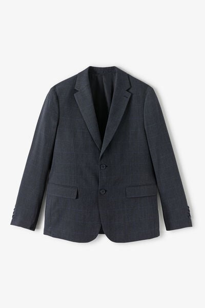 Veste de costume confort à carreaux