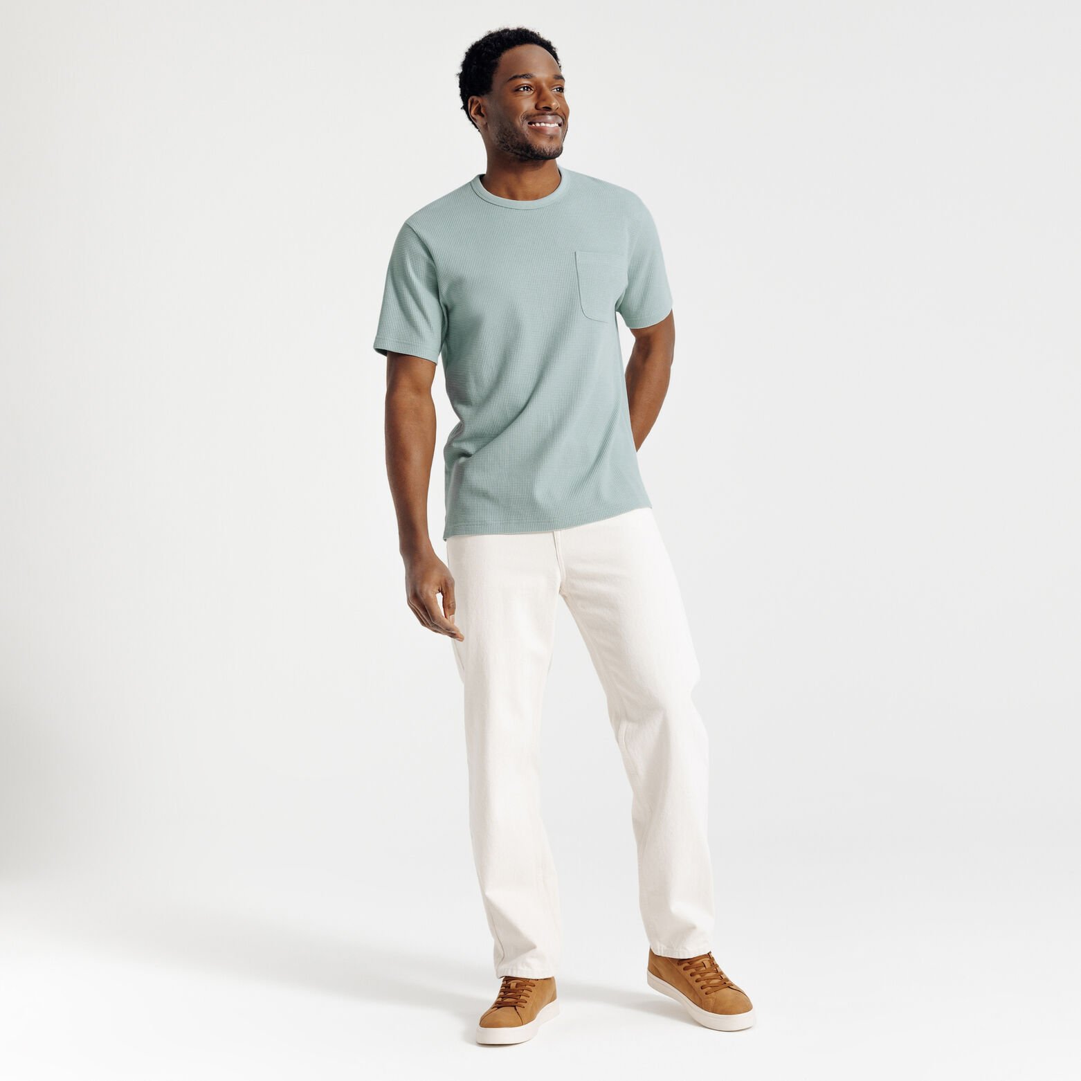 Tee shirt mati&egrave;re gaufr&eacute;e