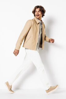 Chemise en gaze de coton ray&eacute;e