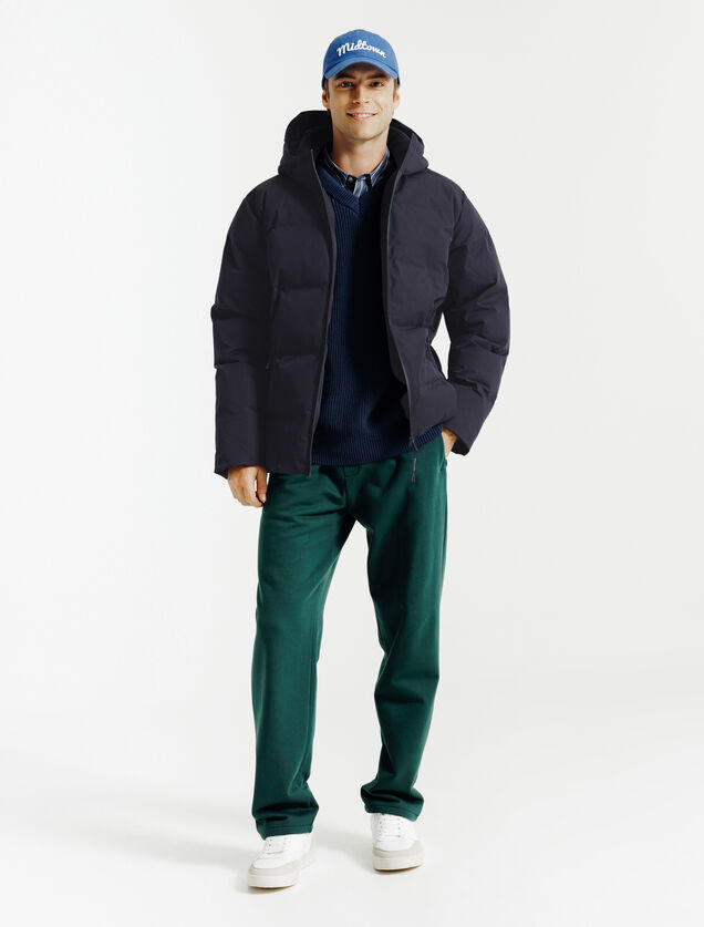 Doudoune zipp&eacute;e &agrave; capuche