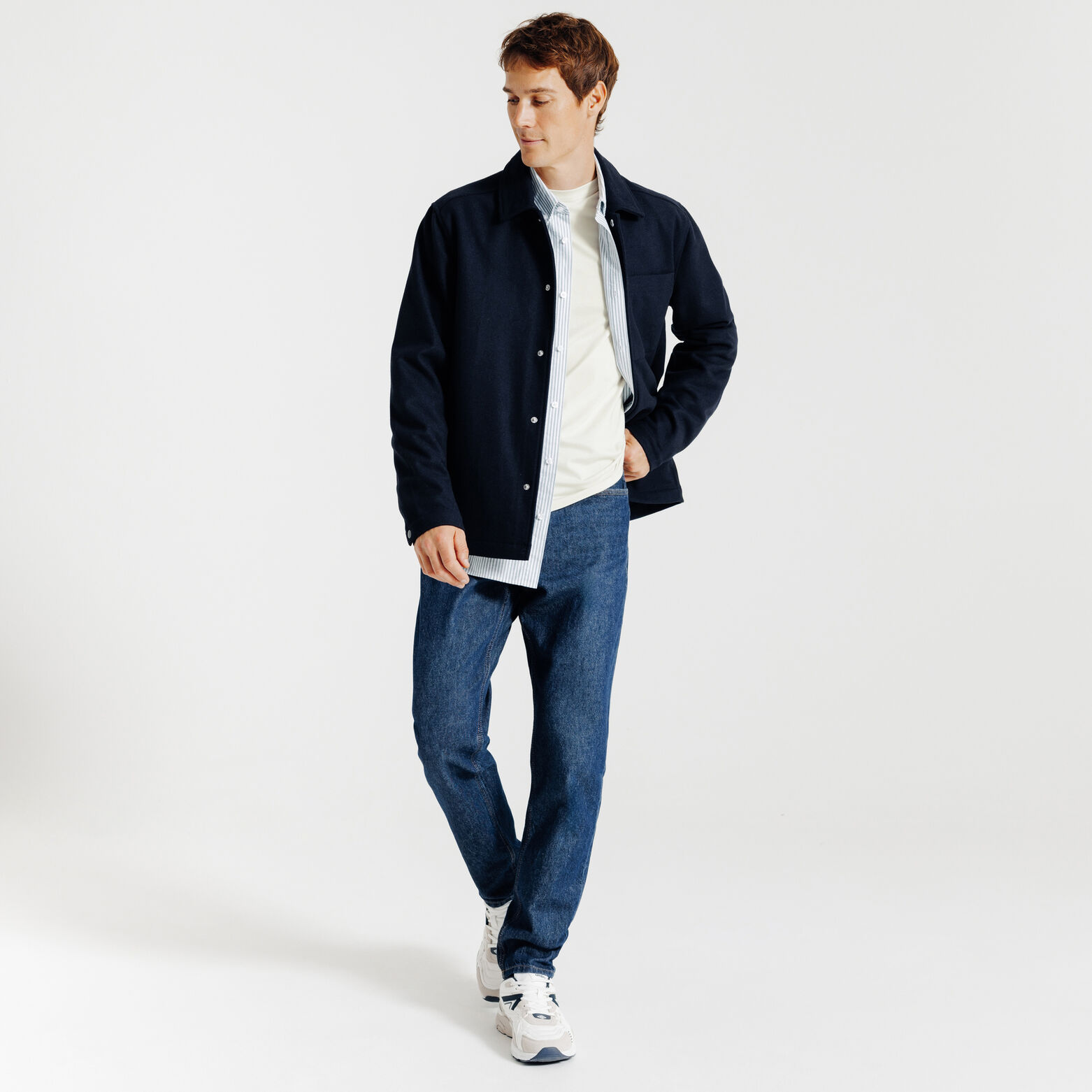 Tee shirt manches longues mati&egrave;re douce