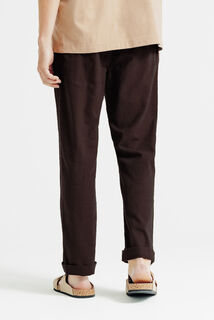 Pantalon loose matière texturée