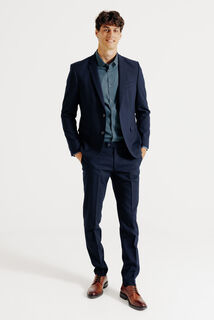 Chemise regular unie coton