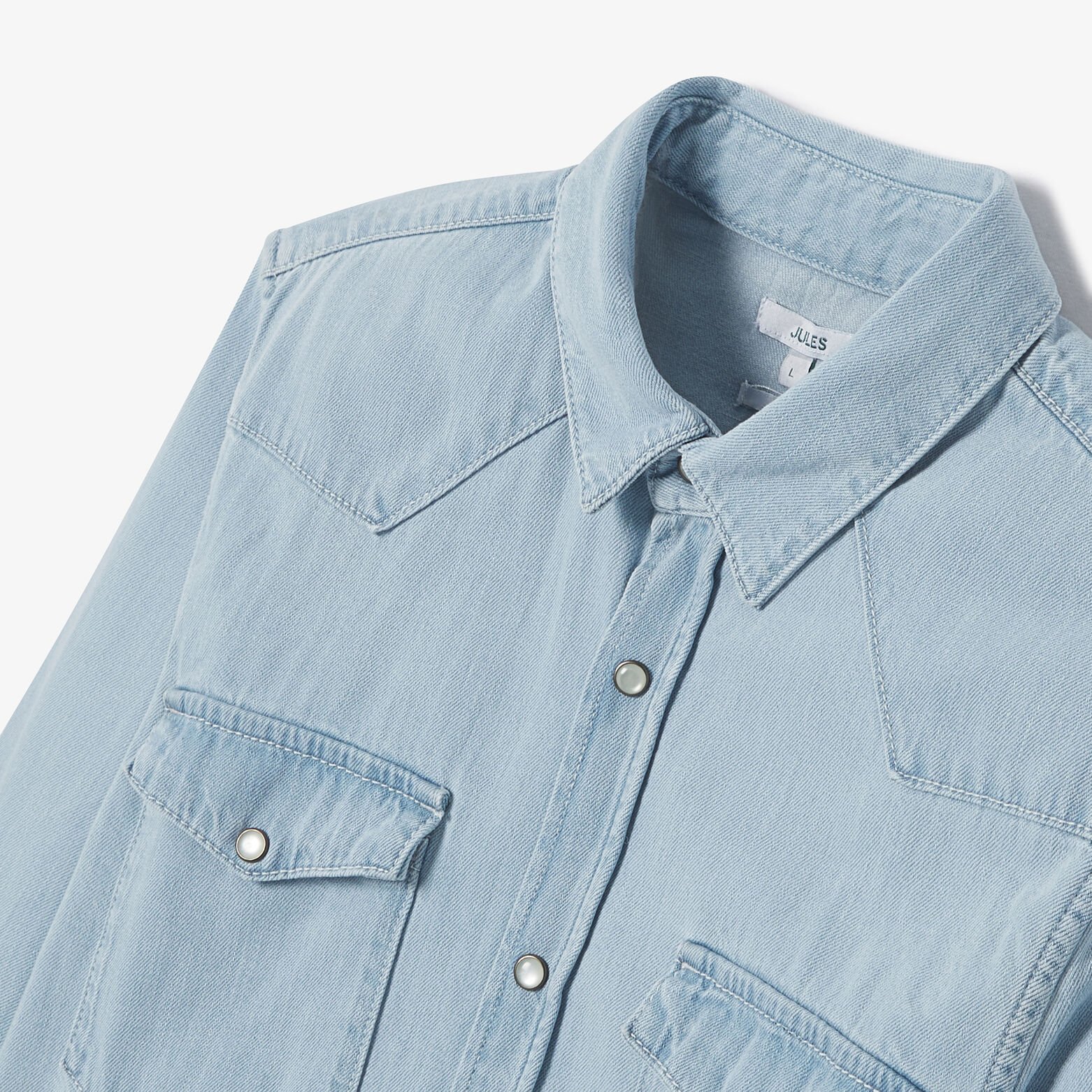 Chemise en jean western