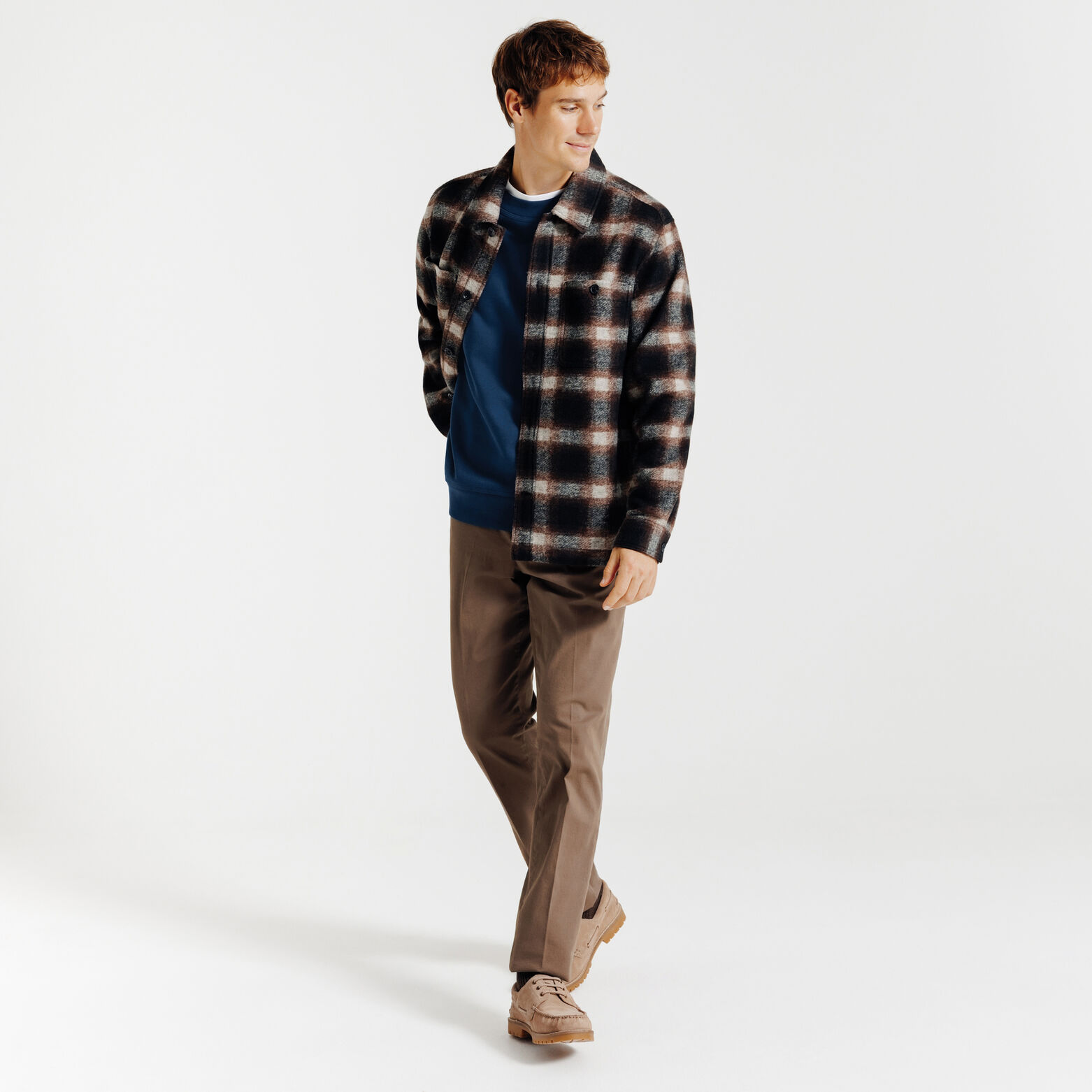 Sweat col rond uni "le parfait by JULES"