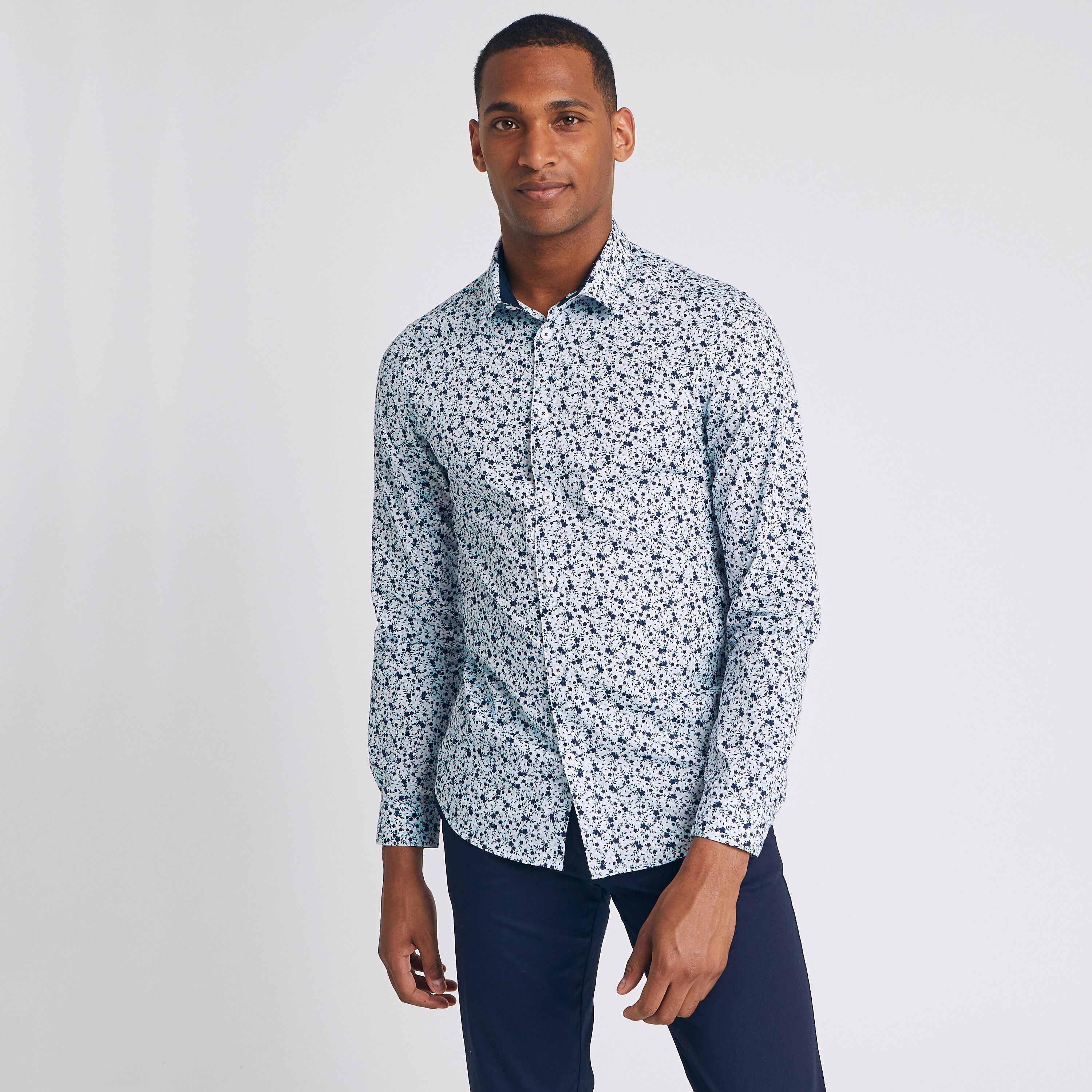 chemise fleurie