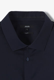 Chemise sans repassage en coton