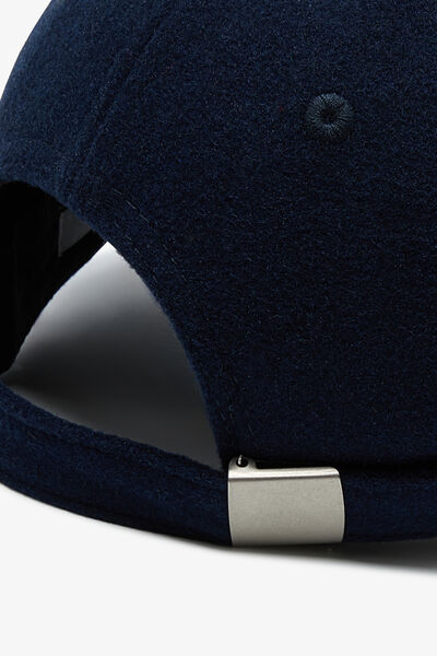 Casquette flanelle unie