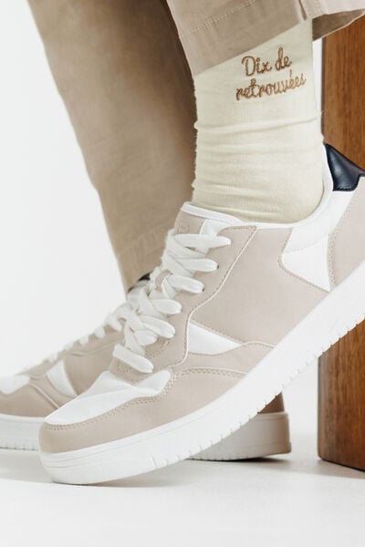 Chaussettes Beige