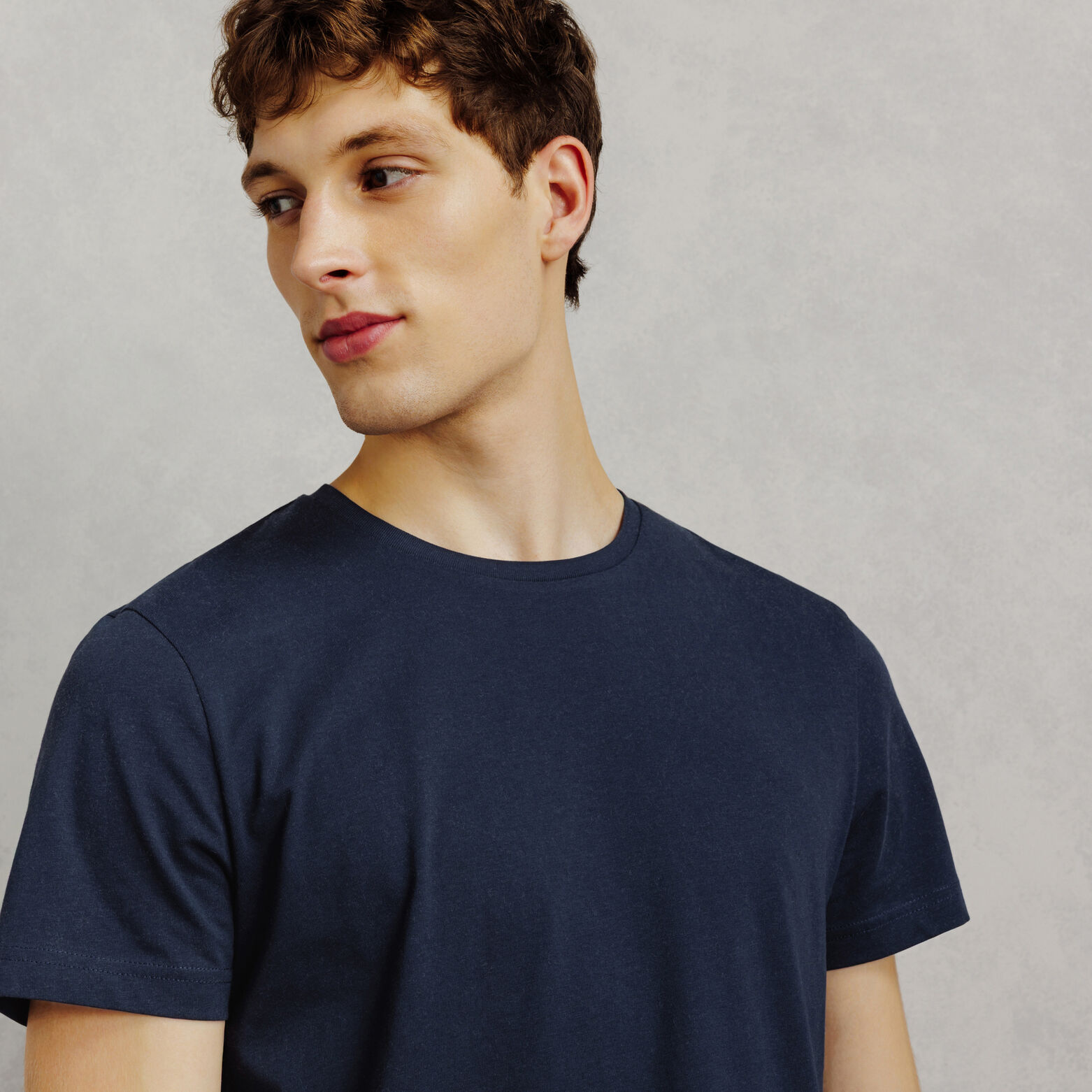Tee shirt col rond coton majoritaire