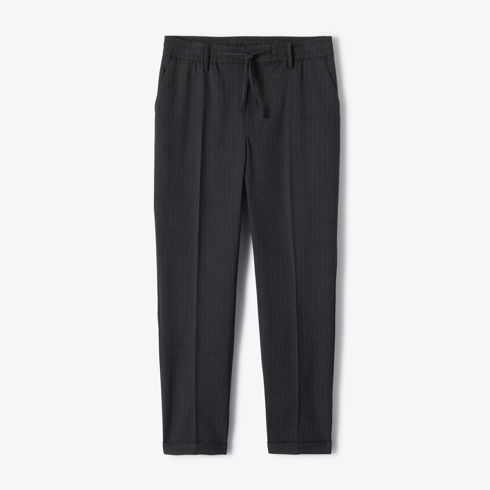 Pantalon chino tapered ray&eacute;