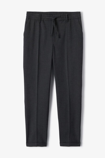 Pantalon chino tapered ray&eacute;