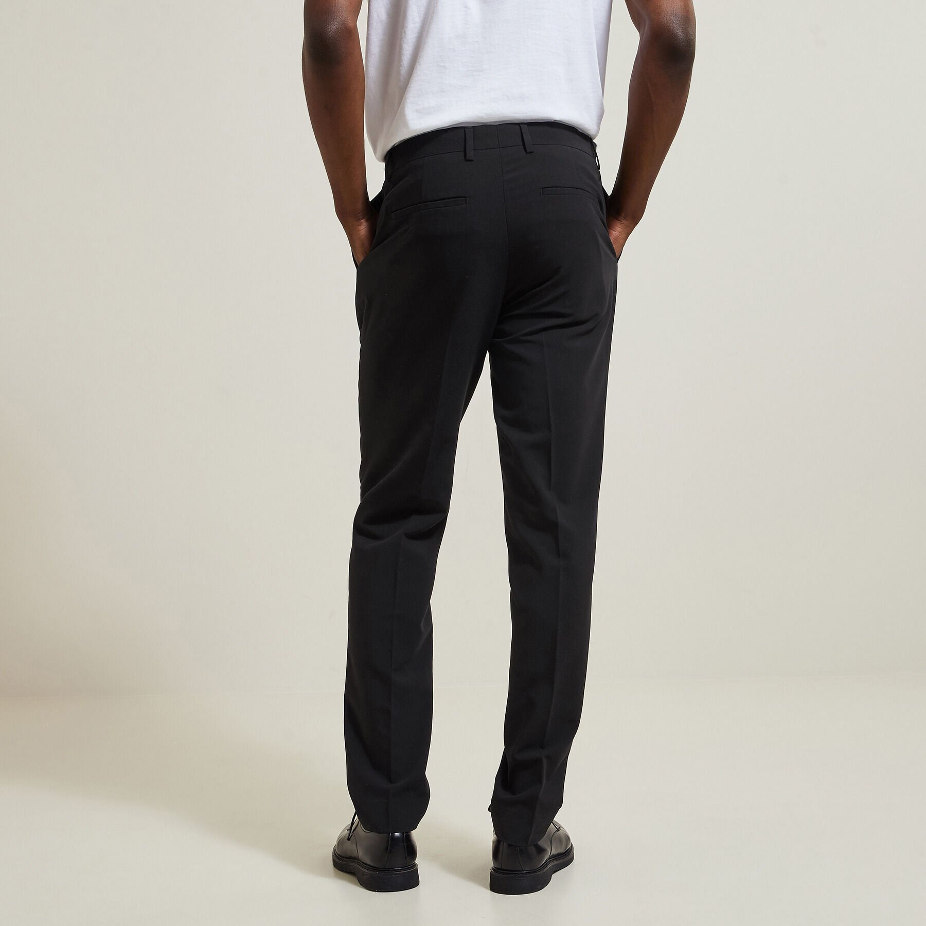Pantalon de costume confort Noir Jules