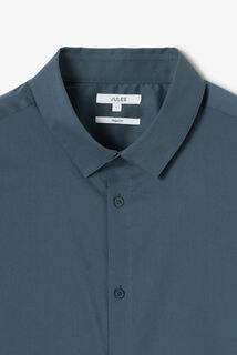 Chemise regular unie coton