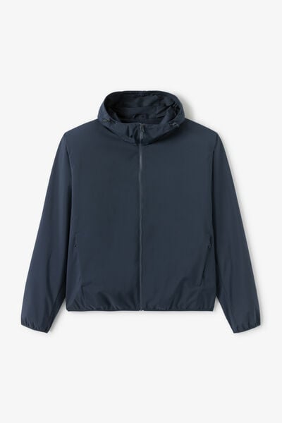 Blouson coupe-vent &agrave; capuche