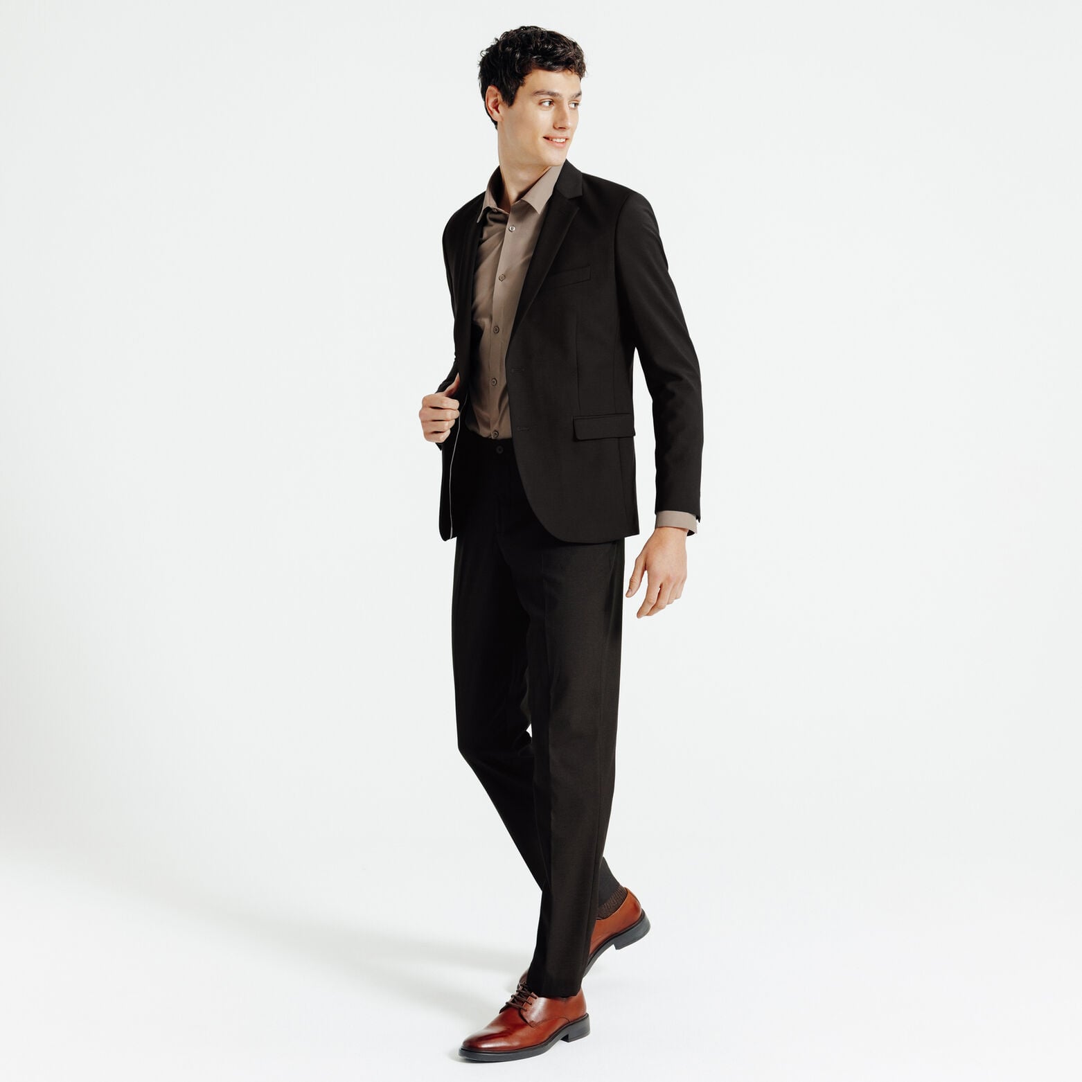 Veste de costume confort unie
