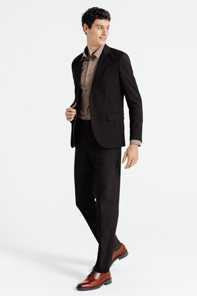 Veste de costume confort unie