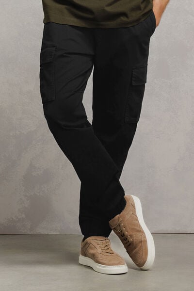 Pantalon cargo uni