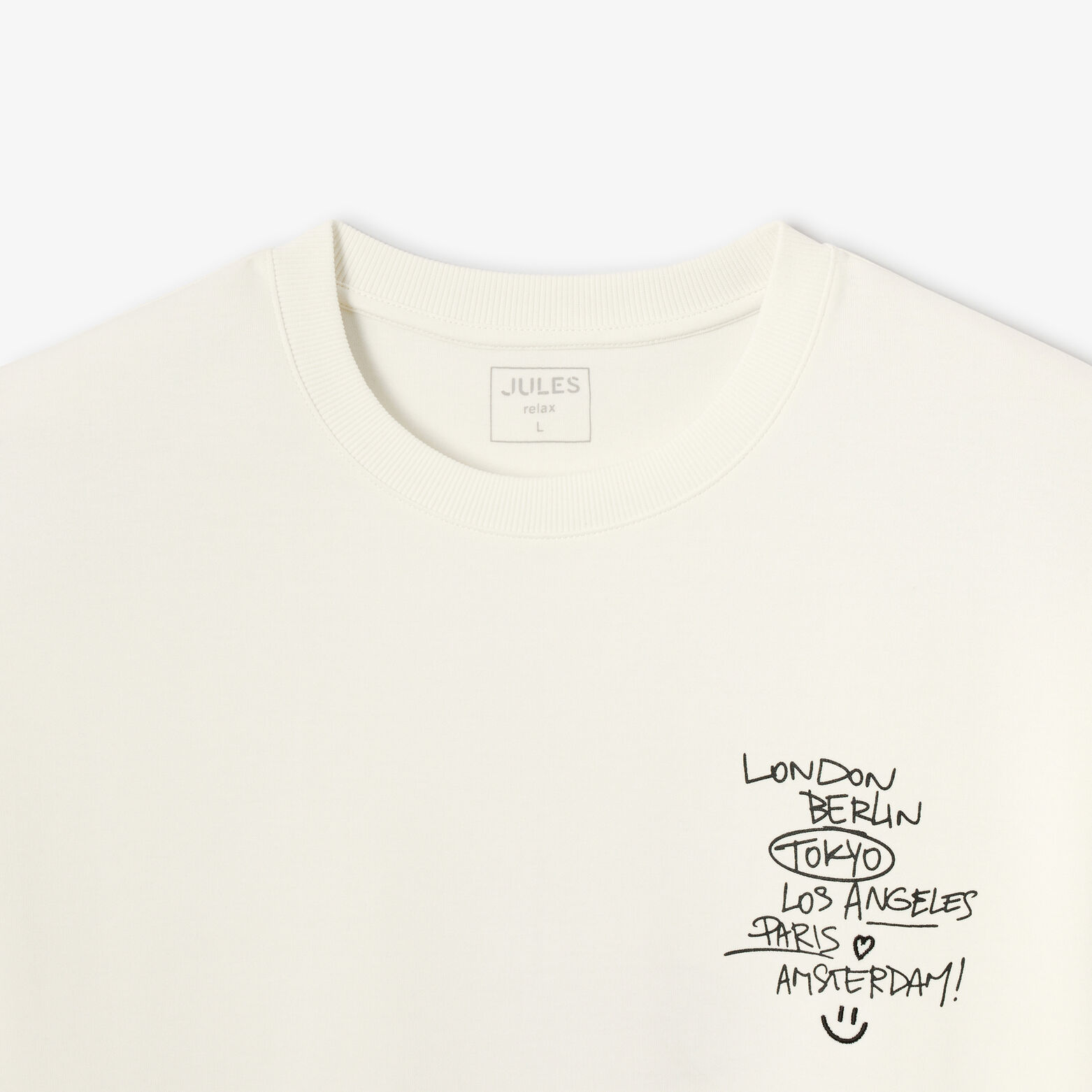 Tee shirt imprim&eacute; devant dos