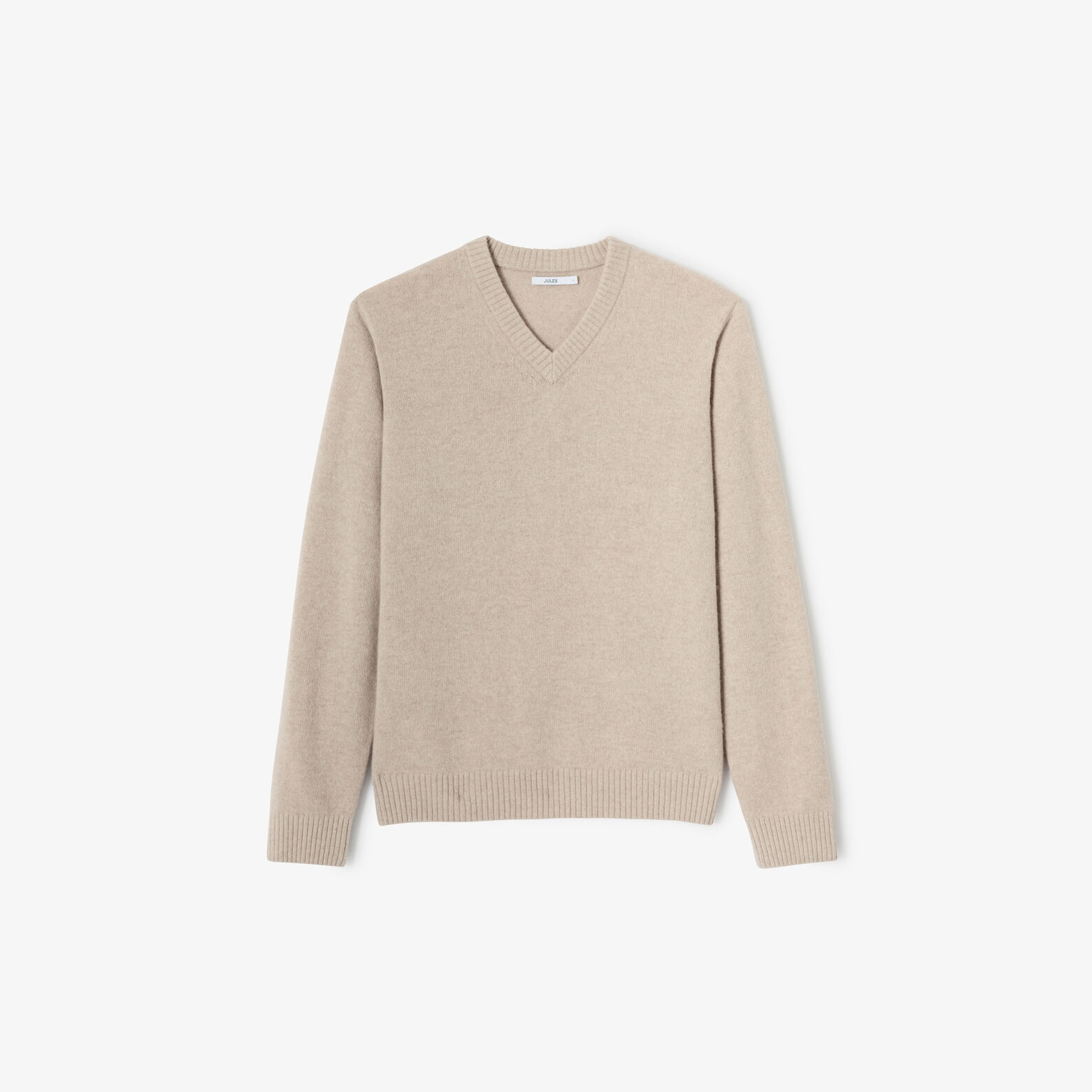 Pull col v lambswool