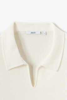 Polo manches courtes col V