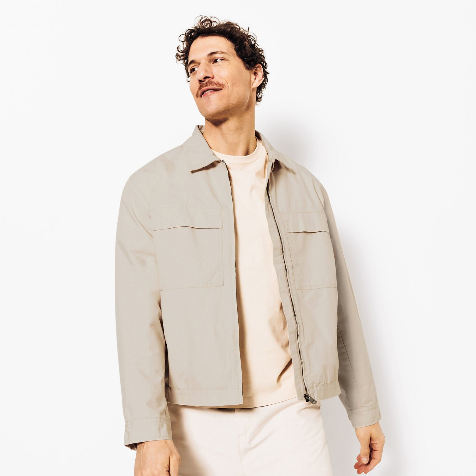 Blouson l&eacute;ger zipp&eacute;